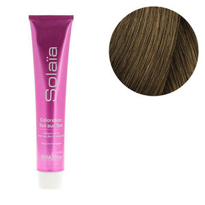 Coloration ton sur ton Solaïa 6.3 blond foncé doré,  Coloration ton sur ton Solaïa 6.3 blond foncé doré