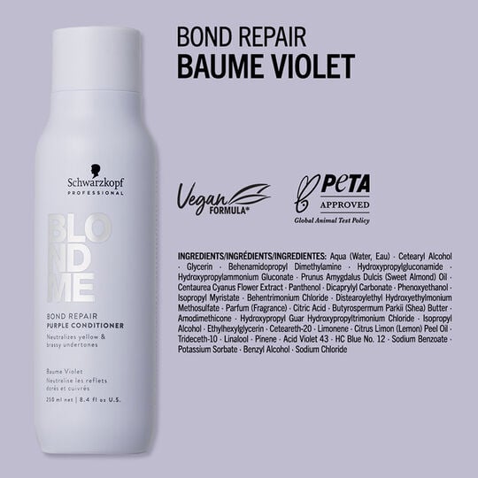 Baume violet Blondme Bond Repair Neutralisant