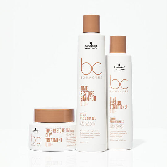 Shampooing pour cheveux matures et fragilis&eacute;s BC Time Restore 250 ml