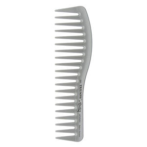 Peigne dos courbe T236 Argent