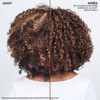Soin sans rin&ccedil;age Hydramelt cheveux boucl&eacute;s &agrave; cr&eacute;pus All Soft Mega Curls