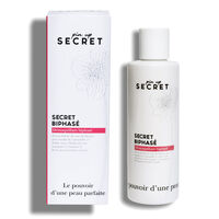 Secret Biphas&eacute; d&eacute;maquillant biphas&eacute; peaux normales &agrave; s&egrave;ches