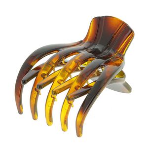 Pince croco râteau Marron,  Pince croco râteau Marron