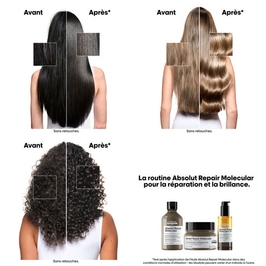 Huile bi-phase Absolut Repair Molecular 90 ml