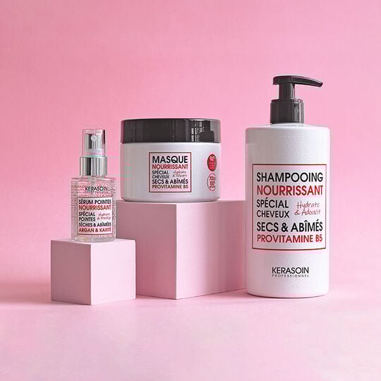 Masque nourrissant pour cheveux secs et abim&eacute;s