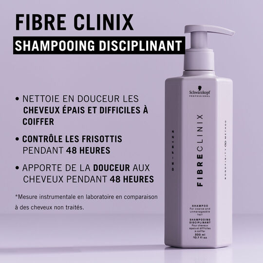Shampooing disciplinant Fibre Clinix