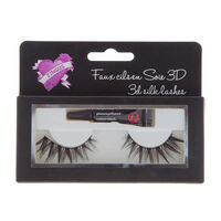 Faux cils en soie 3D N°30,  Faux cils en soie 3D N°30