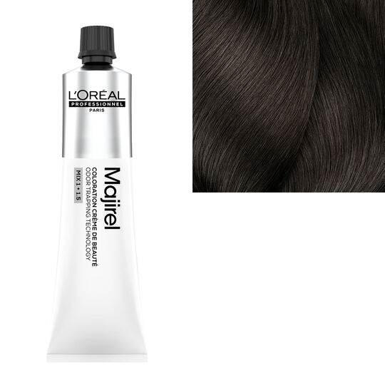 Coloration cr&egrave;me de beaut&eacute; Majirel 4.3 ch&acirc;tain dor&eacute; fondamentale