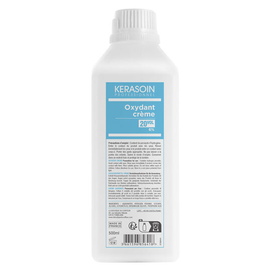 Oxydant cr&egrave;me 20 volumes 6% 500ml