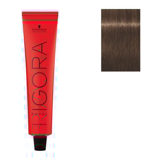 Coloration permanente Igora Royal 6-6 blond fonc&eacute; chocolat
