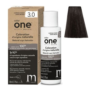 Coloration d'origine naturelle Color One 3.0 ch&acirc;tain fonc&eacute;