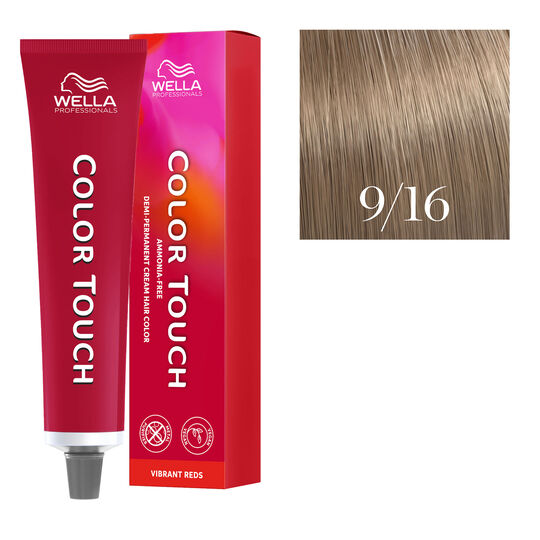 Coloration semi-permanente Color Touch 9/16 blond tr&egrave;s clair cendr&eacute; violine