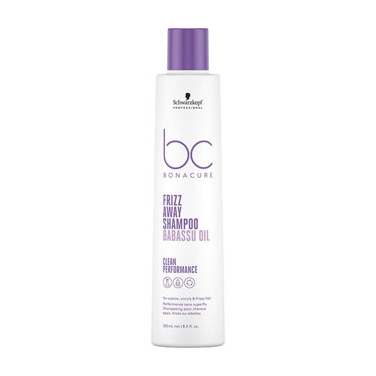 Shampooing lissant pour cheveux indisciplin&eacute;s BC Frizz Away