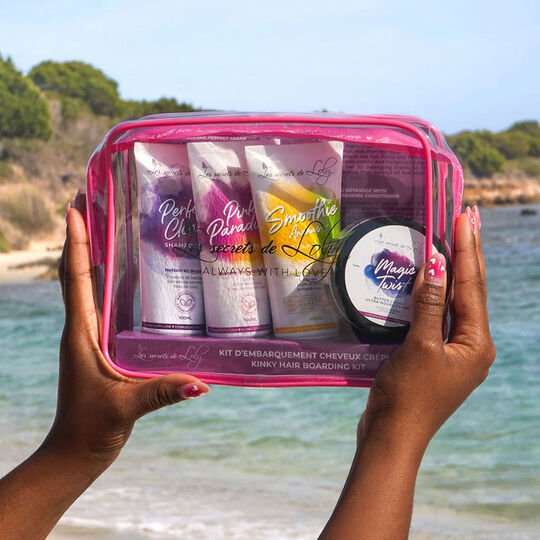 Kit d'embarquement pour cheveux crépus