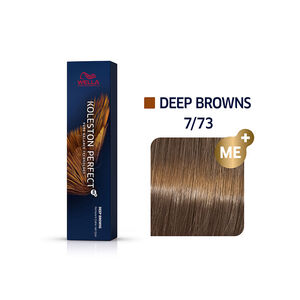 Coloration permanente Koleston Perfect Me+ 7/73 blond marron doré,  Coloration permanente Koleston Perfect Me+ 7/73 blond marron doré