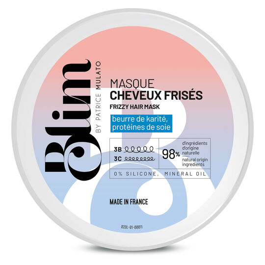 Masque cheveux fris&eacute;s Blim