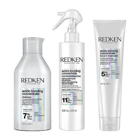 Routine de soin ABC Intensive Treatment cheveux fins