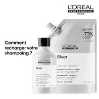 Shampooing déjaunissant Silver recharge 500ml
