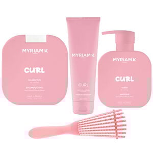 Rituel pour cheveux boucl&eacute;s