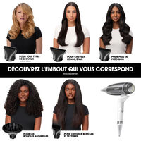 S&egrave;che-cheveux Speed blanc