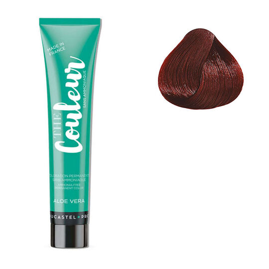 Coloration sans ammoniaque The Couleur 6.66 blond fonc&eacute; rouge intense