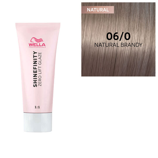 Coloration gloss Shinefinity 06/0 natural brandy