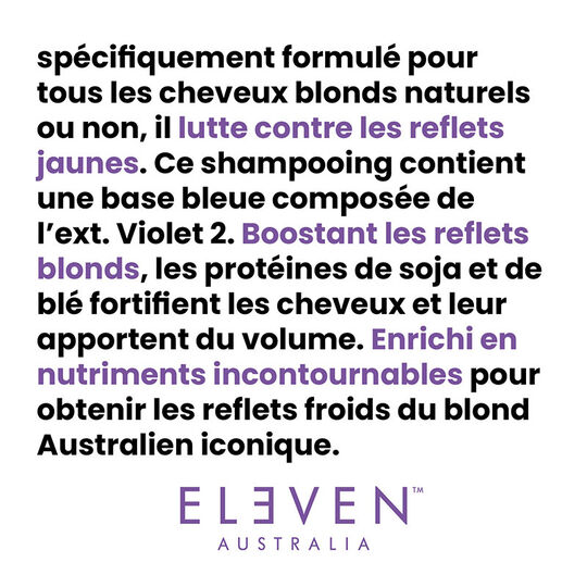 Shampooing pour cheveux blonds Keep My Colour