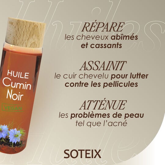 Huile de cumin noir