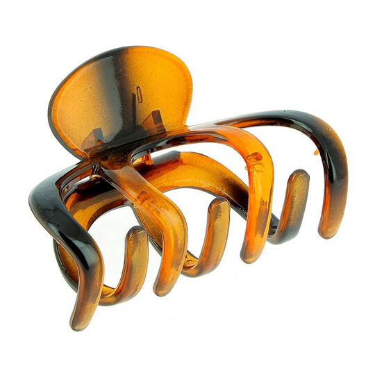 Pince croco plastique large &eacute;caille