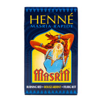 Henn&eacute; rouge ardent Masria
