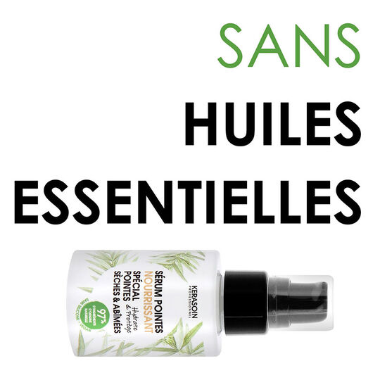 S&eacute;rum pointes nourrissant pointes s&egrave;ches & ab&icirc;m&eacute;es Gamme Nature