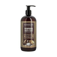 Shampooing cheveux boucl&eacute;s fris&eacute;s Argan & Karit&eacute;