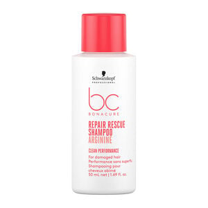 Shampooing pour cheveux ab&icirc;m&eacute;s BC Repair Rescue 50ml
