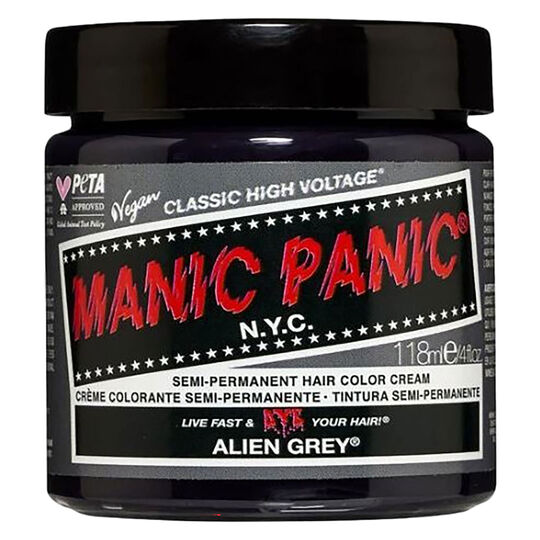 Coloration semi-permanente alien grey