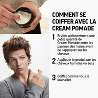 Crème de coiffage tenue légère Cream Pomade