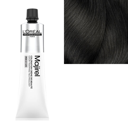 Coloration cr&egrave;me de beaut&eacute; Majirel 4 ch&acirc;tain