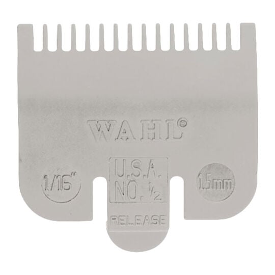 Guide de coupe pour tondeuses de coupe n&deg; 0.5 / 1.5mm + n&deg;1.5 / 4.5mm