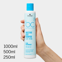 Shampooing hydratant aloe vera BC Moisture Kick 250 ml