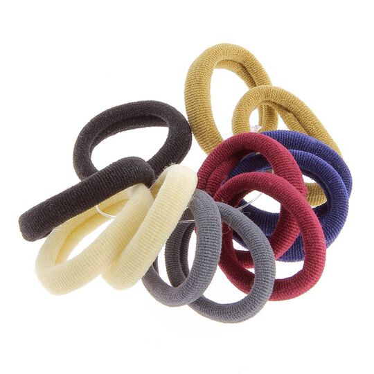 Petits &eacute;lastiques mousse couleurs d'automne