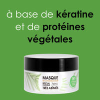 Masque reconstructeur cheveux très abîmés Gamme Nature,  Masque reconstructeur cheveux très abîmés Gamme Nature
