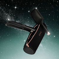 Coffret d'Exception styler Gold avec brosse plate avec pochette ronde,  Coffret d'Exception styler Gold avec brosse plate avec pochette ronde