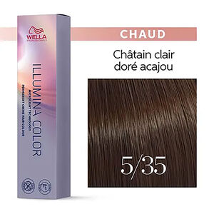 Illumina color 5/35 ch&acirc;tain clair dor&eacute; acajou