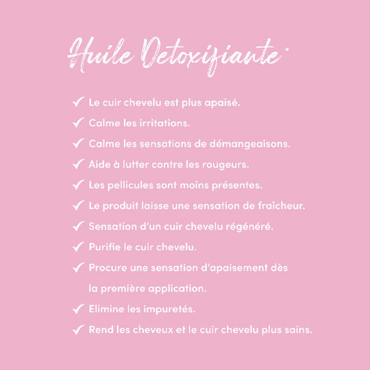 Huile d&eacute;toxifiante Scalp Detox Oil Treatment