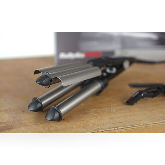 Fer à onduler triple Waver,  Fer à onduler triple Waver