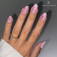 Vernis semi-permanent Gel Lack glitter mosaic,  Vernis semi-permanent Gel Lack glitter mosaic