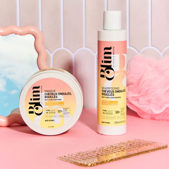 Shampooing cheveux ondulés, bouclés Blim 200 ml
