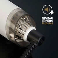 Lisseur s&eacute;chant Duet Style blanc