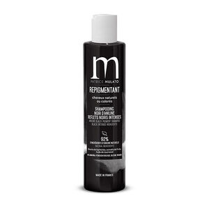 Shampooing repigmentant cheveux naturels ou colorés noir d'aniline,  Shampooing repigmentant cheveux naturels ou colorés noir d'aniline