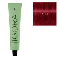Coloration Igora Zero Amm 5-88 châtain clair rouge extra
