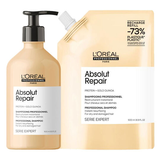 Duo recharge Absolut Repair + shampooing 500ml